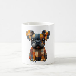 Patchwork French Bulldog Tasse
