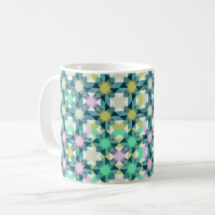 Patchwork für Northern Lights Kaffeetasse