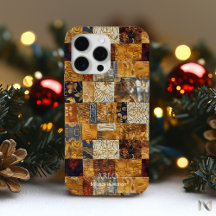 Patchwork-Fusionsharmonie – Rustikale moderne Kuns
