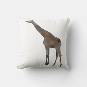 Patchwork Giraffe Kissen
