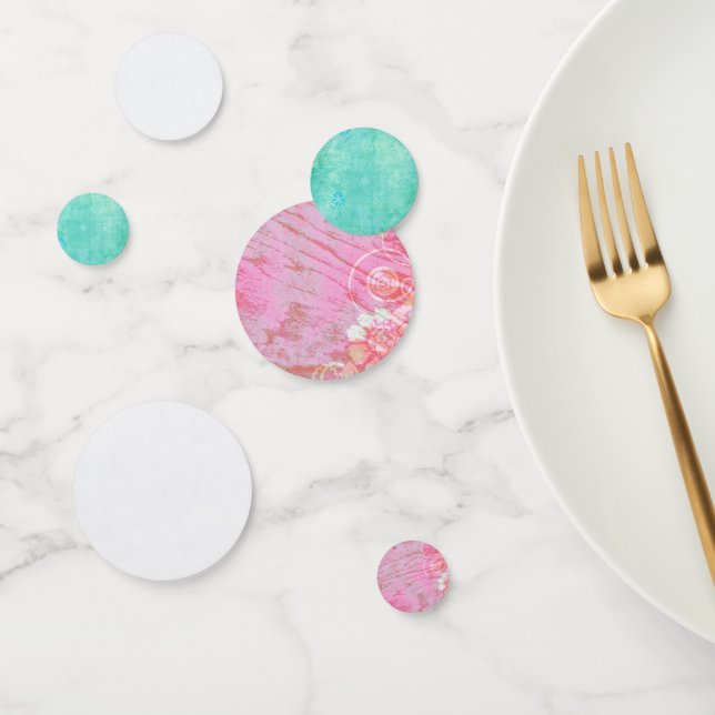 Patchwork Graffiti Wedding Konfetti (Gruppe)