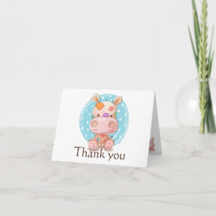 Patchwork Hippo Merci bleu