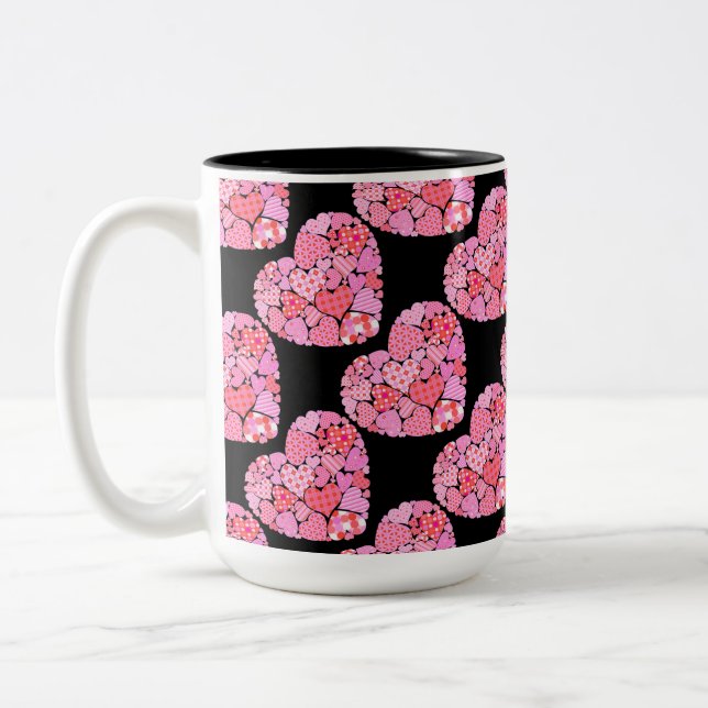 Patchwork hört die Black Coffee Tasse (Links)