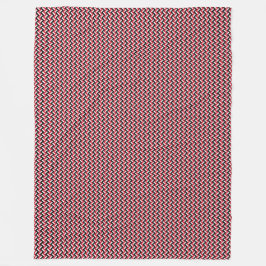 Patchwork Jemen-Flag-Muster Fleecedecke