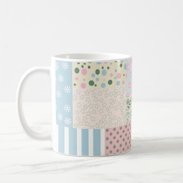 Patchwork Kaffeetasse (Links)