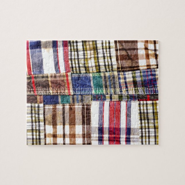 Patchwork kariert/Tartan (Horizontal)