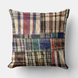 Patchwork-Karree Kissen