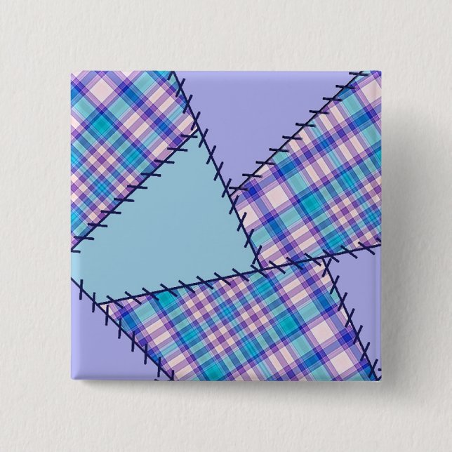 Patchwork-Knopf - 21 Button (Vorderseite)