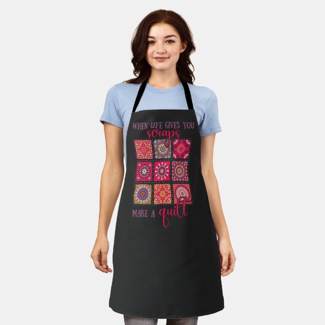 Patchwork Kunst und Handwerk Schürze (Getragen)