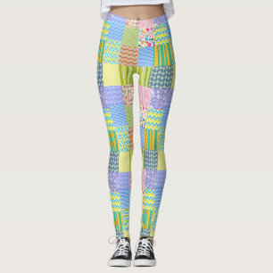 Patchwork-Leggings Leggings