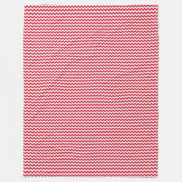 Patchwork Malta Flag Pattern Fleecedecke