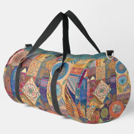 Patchwork Mandala Duffle Bag