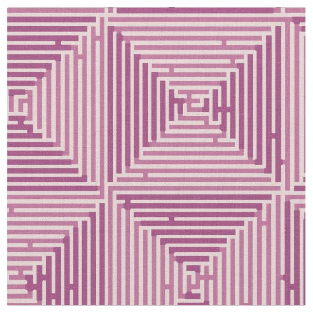 Patchwork Maze Stoff (Nahaufnahme)