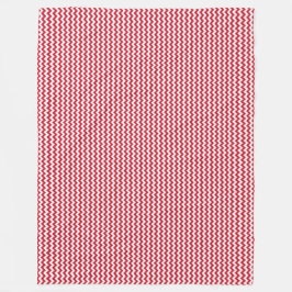 Patchwork Monaco Flag Muster Fleecedecke