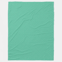 Patchwork Nigeria Flag Pattern Fleecedecke