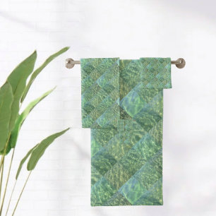 Patchwork of Sea Green