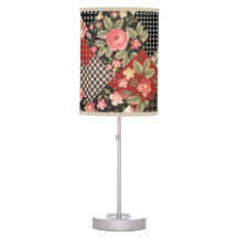 Patchwork Pattern Blume Polka Dot Geometric Plai