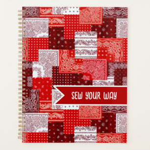 Patchwork personnalisé de bandana en couture motif