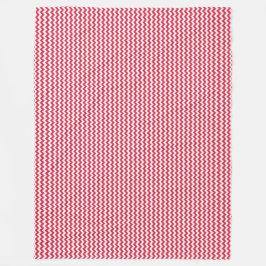 Patchwork Polen Flaggenmuster Fleecedecke