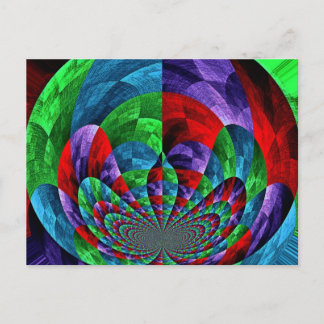 PATCHWORK POSTCARD POSTKARTE