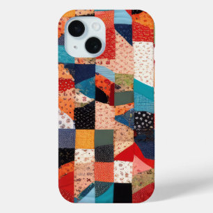 Patchwork Quilt Abstraktes Muster Case-Mate iPhone Hülle