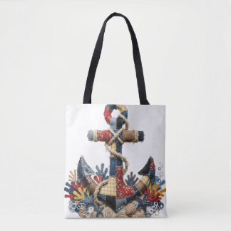 Patchwork Quilt Anchor Tasche