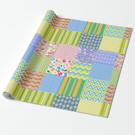 Patchwork Quilt Geschenkpapier