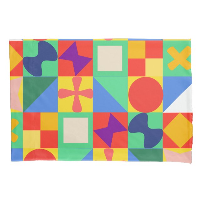Patchwork Quilt Kissenbezug (Vorderseite)
