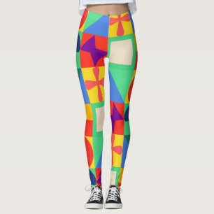 Patchwork Quilt Leggings