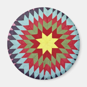 Patchwork-Quilt Magnet