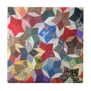 Patchwork Quilt-Muster Fliese