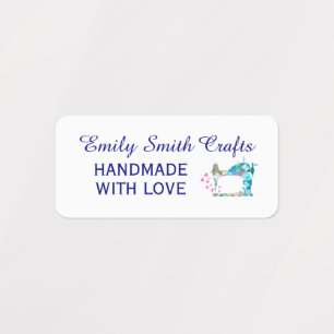 Patchwork Quilt Nähmaschine Etiketten