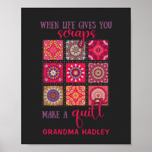 Patchwork Quilt Personalisiert