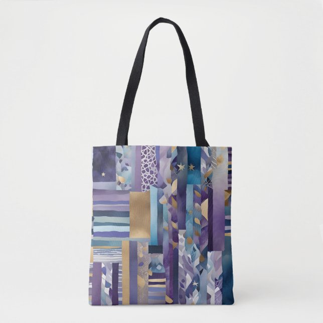 Patchwork-Quilt-Tasche Tasche (Vorderseite)