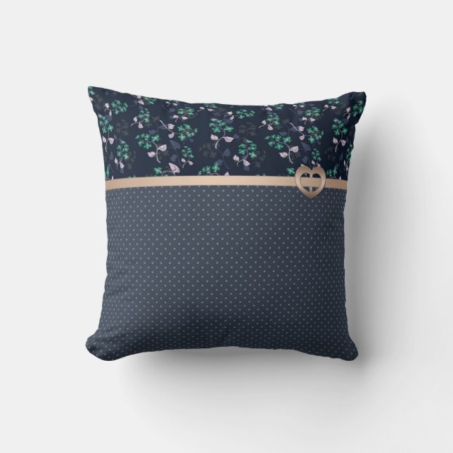 Patchwork, Retro Kissen (Vorderseite)