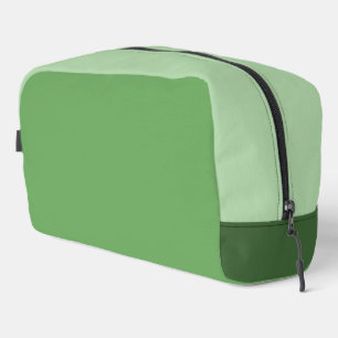 Patchwork Shades of Green Travel ToiletryBag Waschbeutel