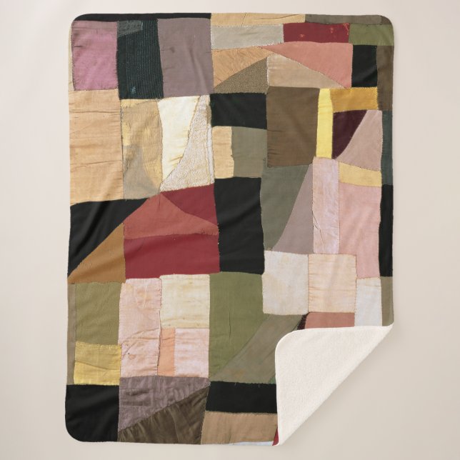 Patchwork (Son's Cradle) | Sonia Delaunay | Sherpadecke (Vorderseite)