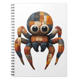 Patchwork Spider Notebook Notizblock