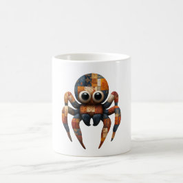 Patchwork Spider Tasse