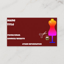 Patchwork Standard, 3,5" x 2,0" Visitenkarte