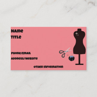 Patchwork Standard, Carte de visite 3,5 pouces x 2