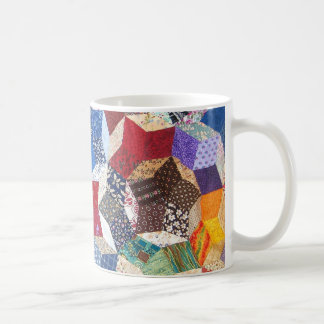 Patchwork-Steppdecke Kaffeetasse