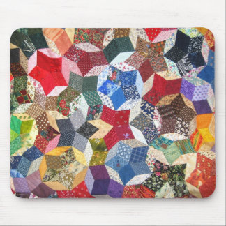 Patchwork-Steppdecke Mousepad
