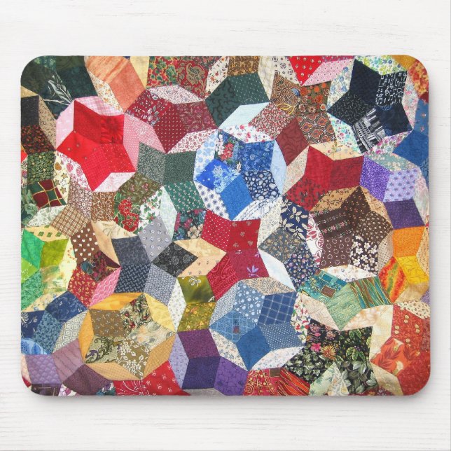 Patchwork-Steppdecke Mousepad (Vorne)