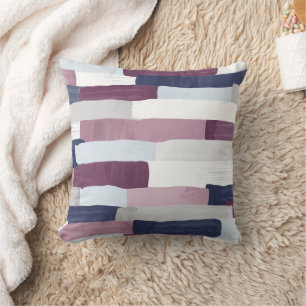 Patchwork-Streifen Kissen