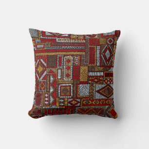 Patchwork Style bestickt Ethnic Print Kissen