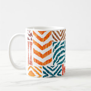 Patchwork Texturen: HandGezeichnet Tierdrucke Kaffeetasse