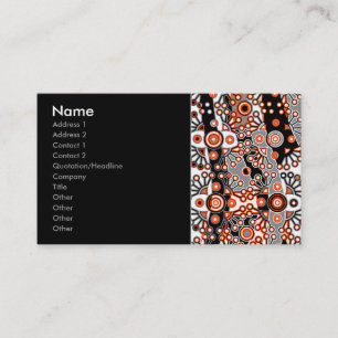 Patchwork Visitenkarte