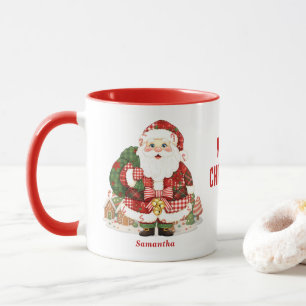 Patchwork Weihnachten Tasse