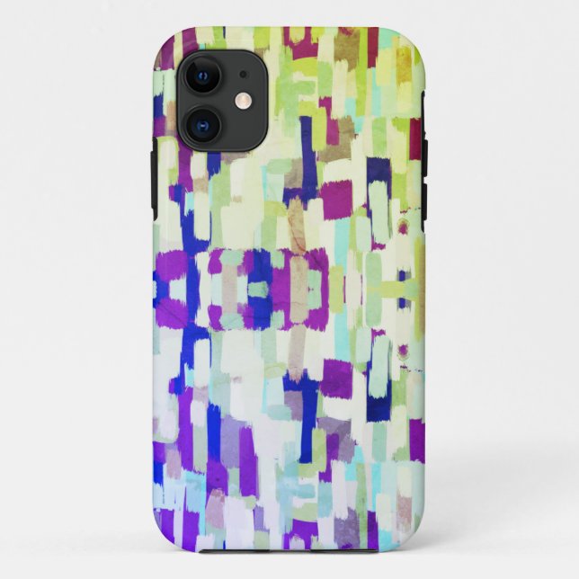 Patchy abstrakt Case-Mate iPhone Gehäuse Hülle (Rückseite)